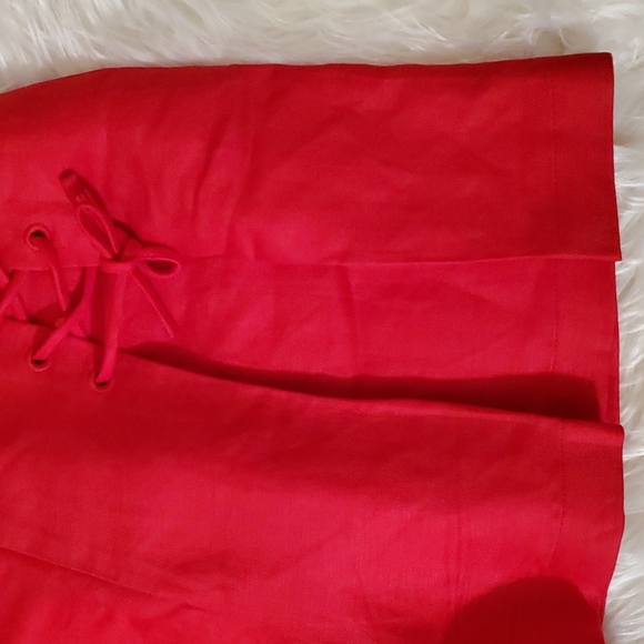 #33 Target corset lace up linen short - Picture 4 of 9